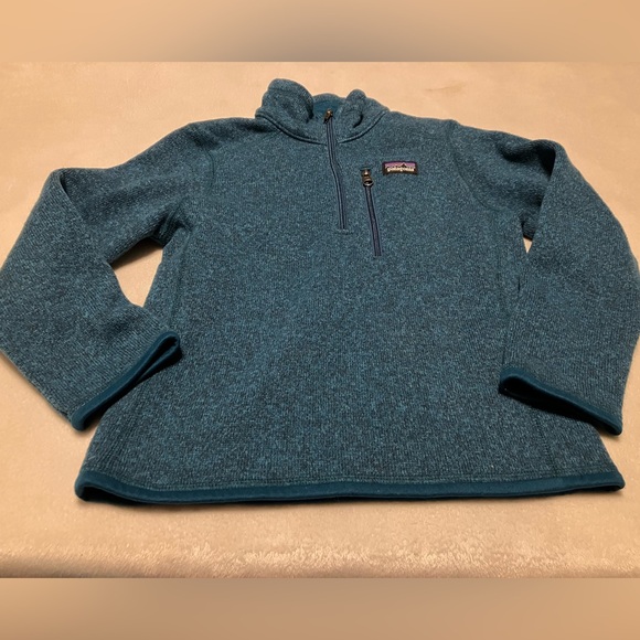 Patagonia Teal Fleece Pullover